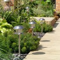 Orion Stainless Steel Solar Light - Four Pack